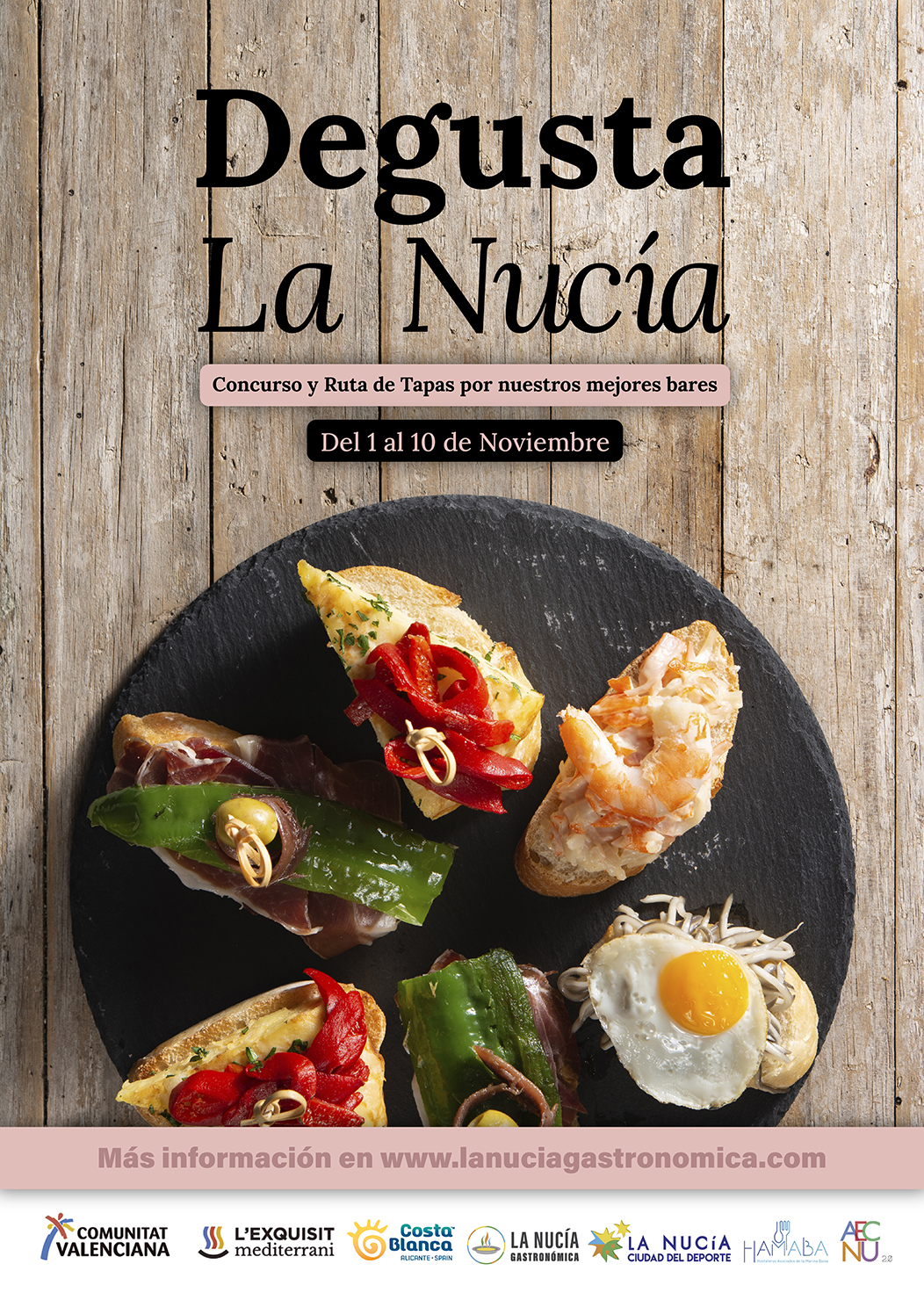 Cartel La Nucia Gastro Day