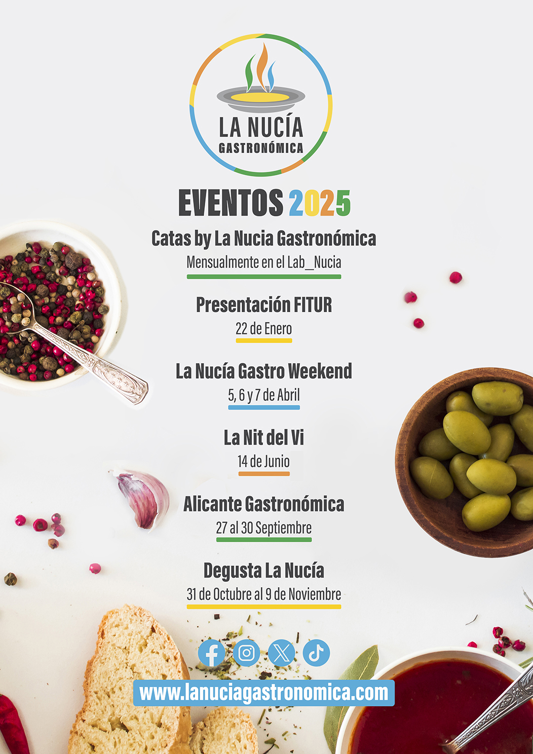 Cartel-Eventos-2025-2 La Nucia Gastronomica 2024 presentacion