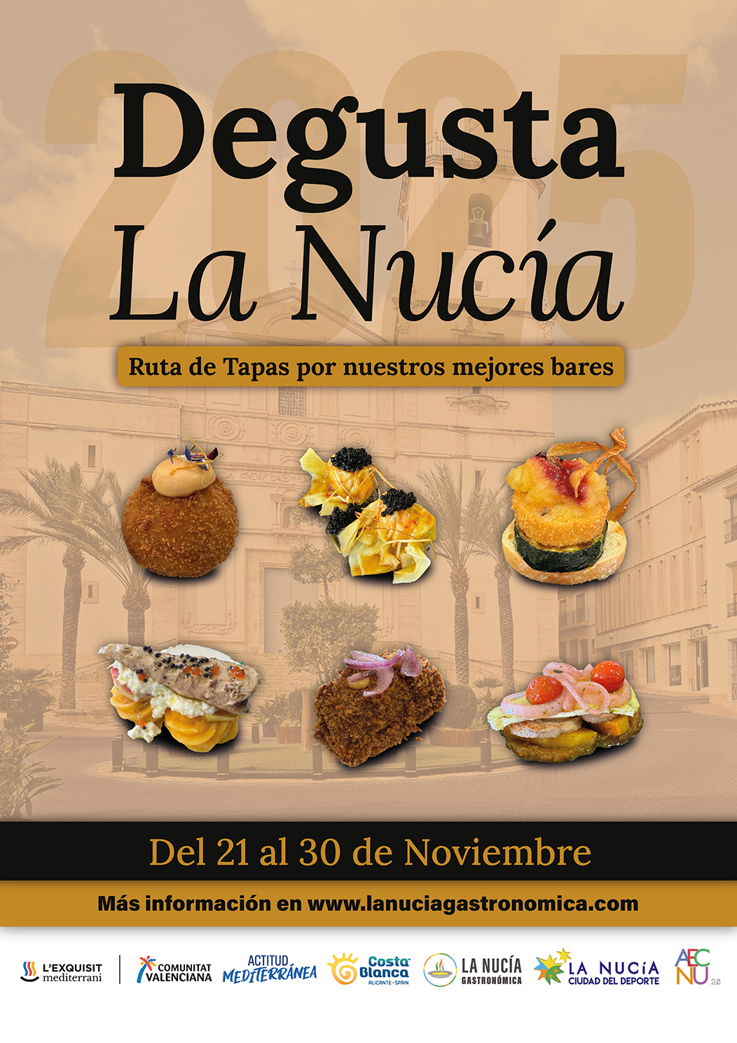 Cartel La Nucia Gastro Day